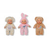 ZAPF CREATION Baby born for babies Cutie 3 Assorted 18cm bábika z látky