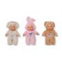ZAPF CREATION Baby born for babies Cutie 3 Assorted 18cm bábika z látky
