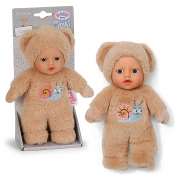 ZAPF CREATION Baby born for babies Cutie 3 Assorted 18cm bábika z látky