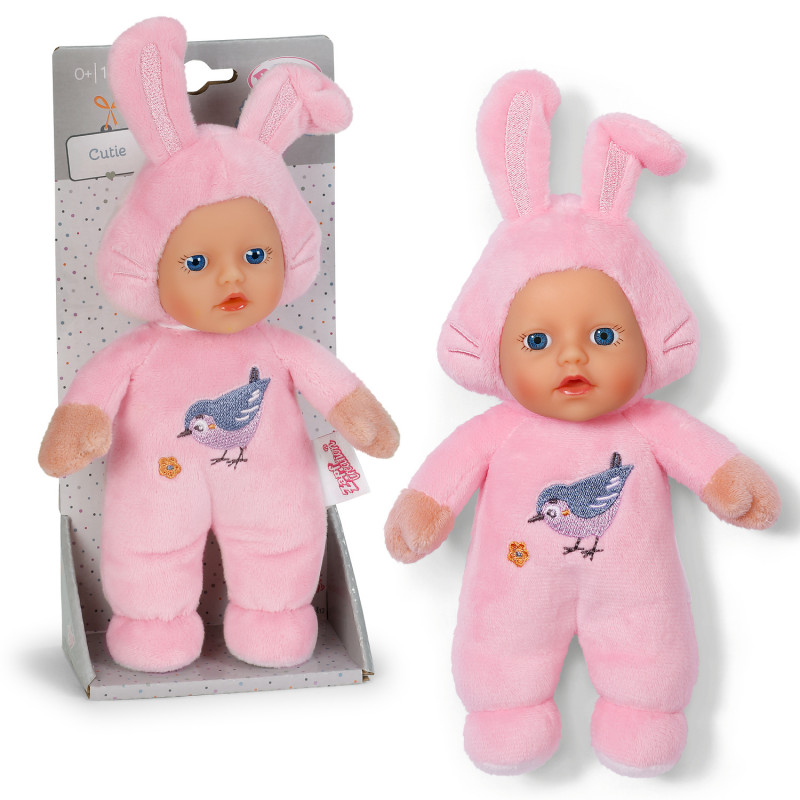 ZAPF CREATION Baby born for babies Cutie 3 Assorted 18cm bábika z látky