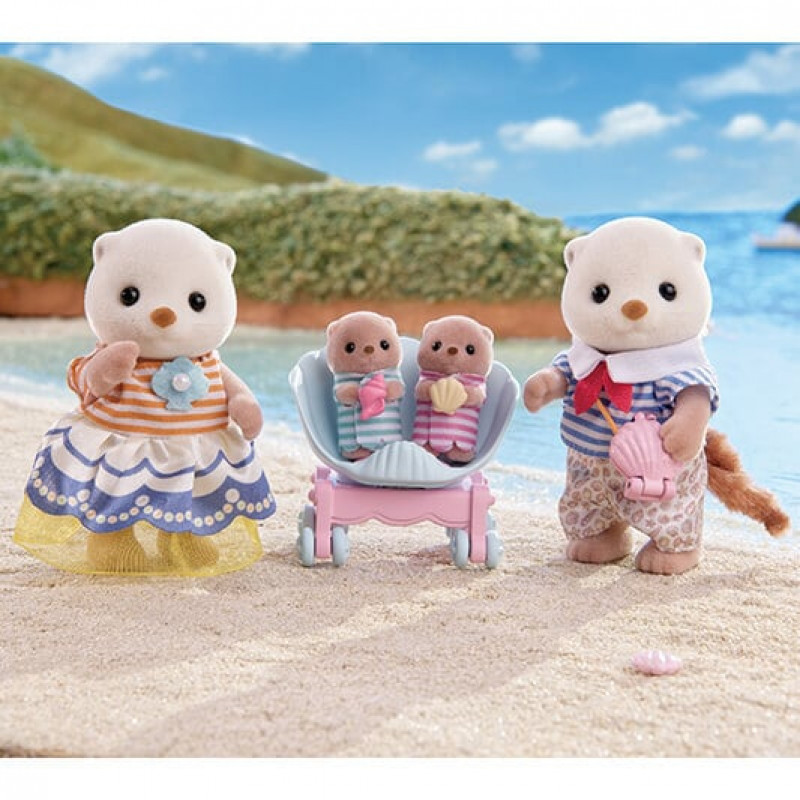 EPOCH Sylvanian Families rodina vydry morskej