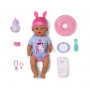 ZAPF CREATION BABY born Eva Click & Play 43cm bábika s blond vlasmi a modrými očami