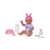 ZAPF CREATION BABY born Eva Click & Play 43cm bábika s blond vlasmi a modrými očami