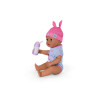 ZAPF CREATION BABY born Eva Click & Play 43cm bábika s blond vlasmi a modrými očami