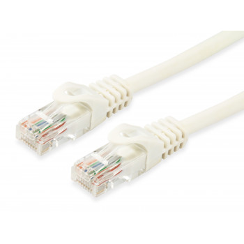 EQUIP Cat.6A U/UTP patch kábel, 20m, biely 60300907201