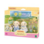 EPOCH Sylvanian Families - kvetinová a záhradná hracia sada s figúrkami