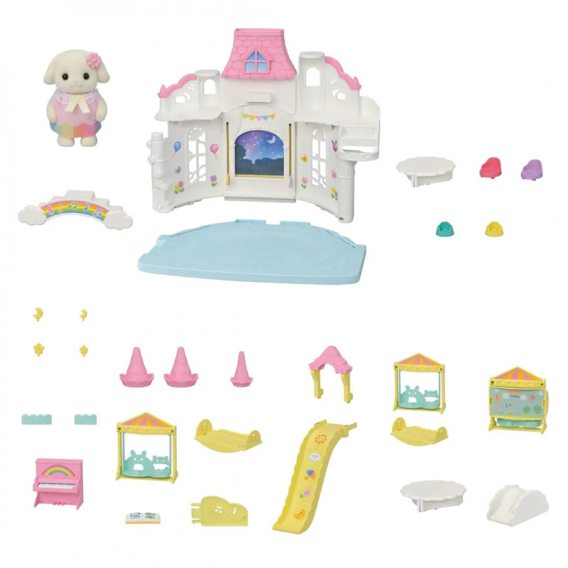 Sylvanian Families dobrodružná škôlka slnečný zámok herná sada