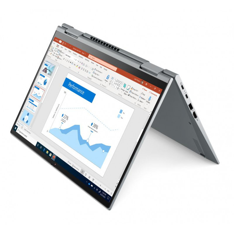 Repasovaný Lenovo ThinkPad X1 Yoga Gen 6 14 inch 2-in-1 konvertibilný notebook - Intel Core i7-1185G7, 32GB RAM, 512GB SSD, Intel Iris Xe Graphics, Windows 11 Pro, Storm Grey (repasovaný)