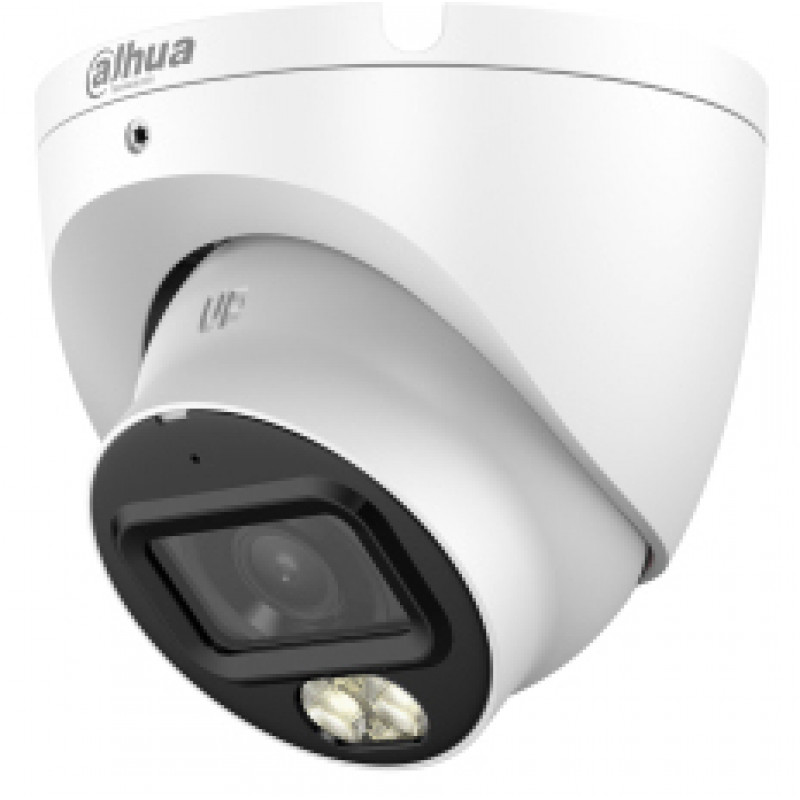 DAHUA HAC-HDW1500TLM-IL-A-0280B-S3-DIP 5MP 4-in-1 HDCVI Eyeball Dome kamera so Smart Dual Light a integrovaným mikrofónom