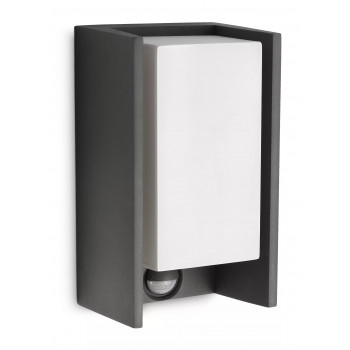 Philips myGarden IR ES nástenné svietidlo Bridge 42W so senzorom pohybu antracit