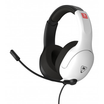Turtle Beach Airlite Fit headset NS čierny a biely - káblový cez uši herný headset s mikrofónom Flip-to-Mute