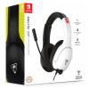 Turtle Beach Airlite Fit headset NS čierny a biely - káblový cez uši herný headset s mikrofónom Flip-to-Mute