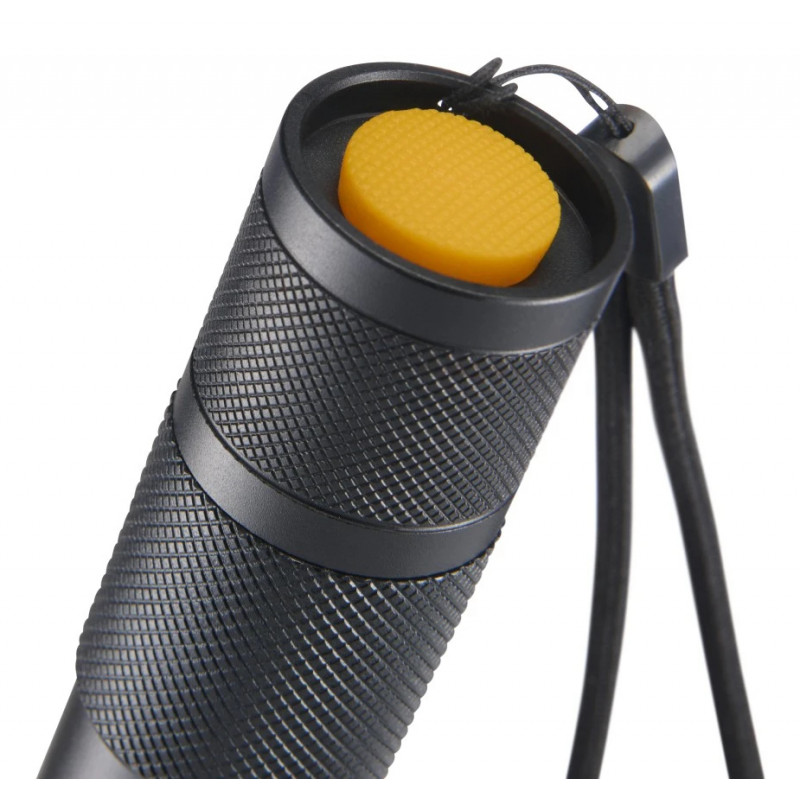 Hama W200 2-in-1 LED baterka, 200 lm, zoom zaostrenie, 3 režimy, čierna