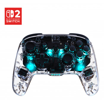 Turtle Beach Afterglow Transparent Wireless RGB herný ovládač pre Nintendo Switch 2