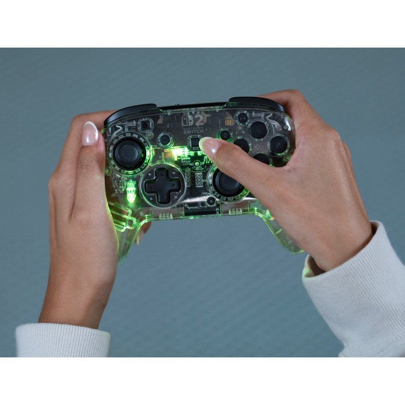 Turtle Beach Afterglow Transparent Wireless RGB herný ovládač pre Nintendo Switch 2