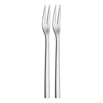 WMF Nuova sada servírovacích vidličiek 2, Cromargan nerezová oceľ 18/10, leštená, 18,5 cm, vhodná do umývačky 1291496042