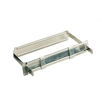 Leitz viazacia mechanika z kovu s 2 posúvačmi pre štandardné 80 mm dierovanie, strieborná, 50 kusov (3068-00-00)