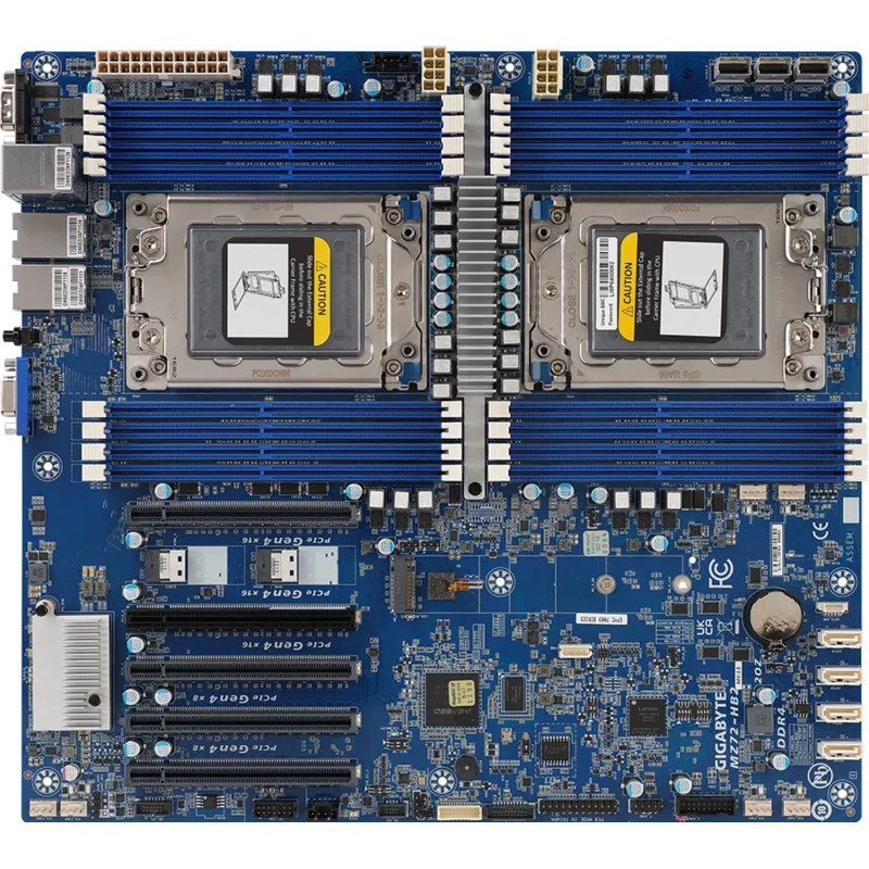 GIGABYTE MZ72-HB2 (Rev. 3) AMD EPYC E-ATX serverová základná doska 9MZ72HB2NR-00-3