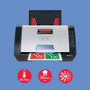 GBC Velocity A4 set laminátora s 10 fóliami, teplá laminácia, 2 valce, Anti-Stau, čierna 4410076