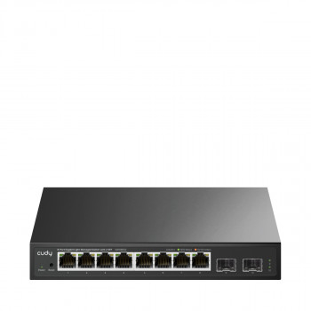 Cudy GS108ES2 8-portový Gigabit Ethernet switch s 2 SFP uplinkmi