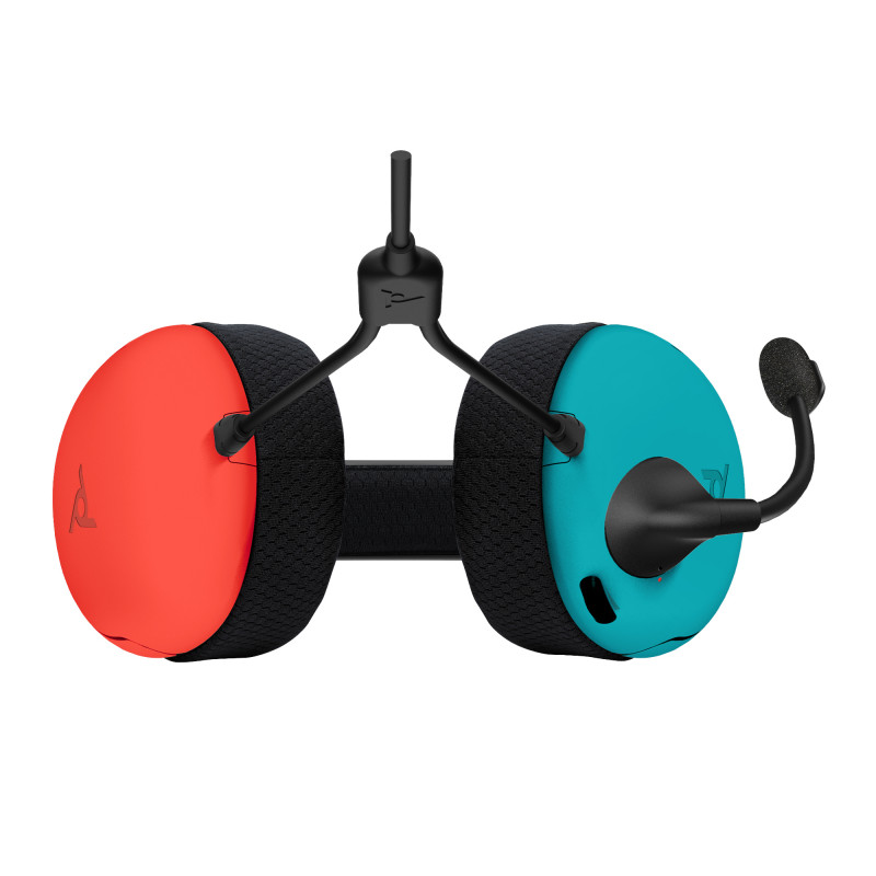 PDP Gaming LVL40 káblový stereo herný headset pre Nintendo Switch, modrá/červená