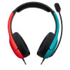PDP Gaming LVL40 káblový stereo herný headset pre Nintendo Switch, modrá/červená