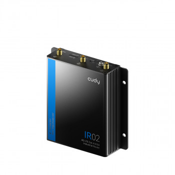 Cudy IR02 Industrial 4G LTE Cat 4 router, Dual SIM, 2x Ethernet, montáž na DIN lištu, EU IR02_EU