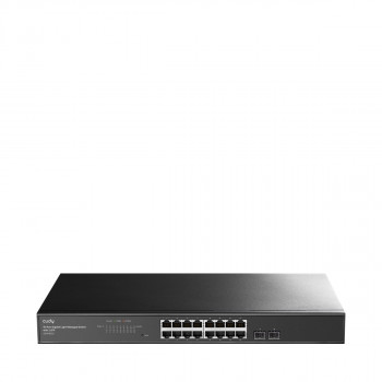 Cudy GS1016ES2 16-portový Gigabit Ethernet switch s 2 SFP uplinkmi