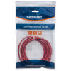 Intellinet Cat6 UTP patch kábel, 2x RJ45, zaliate, 7,5 m, červený (342193)