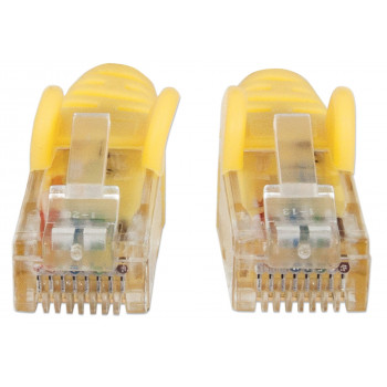 Intellinet Cat6 UTP patch kábel, 2 x RJ-45, zaliate, 7,5 m, žltý (342391)