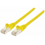 Intellinet High Performance Cat.7 SFTP sieťový patch kábel, 15 m, RJ-45 konektor samec na RJ-45 konektor samec, žltá, bez halogénov, Snagless 741125