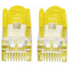 Intellinet High Performance Cat.7 SFTP sieťový patch kábel, 15 m, RJ-45 konektor samec na RJ-45 konektor samec, žltá, bez halogénov, Snagless 741125