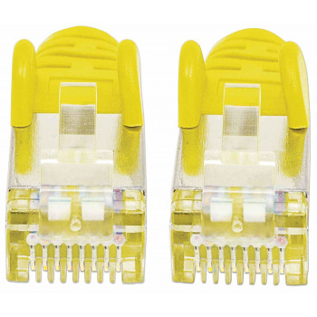 Intellinet High Performance Cat.7 SFTP sieťový patch kábel, 15 m, RJ-45 konektor samec na RJ-45 konektor samec, žltá, bez halogénov, Snagless 741125