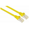 Intellinet High Performance Cat.7 SFTP sieťový patch kábel, 15 m, RJ-45 konektor samec na RJ-45 konektor samec, žltá, bez halogénov, Snagless 741125