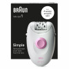 Braun Silk-épil 1 SE1-000 epilátor (biela/ružová) 7500435224949
