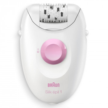 Braun Silk-épil 1 SE1-000 epilátor (biela/ružová) 7500435224949