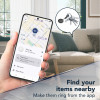 Cellularline Tracy Tag Bluetooth tracker pre Android, biely 61290