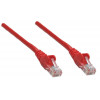 Intellinet Cat6 UTP patch kábel, RJ45, zaliaty, 1,5 m, červený 342155
