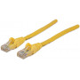 Intellinet Cat6 UTP patch kábel, 2 x RJ45, zaliaty s ochranou proti zlomeniu, 15,0 m, žltý (342407)