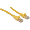 Intellinet Cat6 UTP patch kábel, 2 x RJ45, zaliaty s ochranou proti zlomeniu, 15,0 m, žltý (342407)