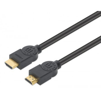 MANHATTAN CL3 4K@60Hz vysokorýchlostný HDMI kábel s Ethernetom pre inštaláciu pod omietku, 5 m, čierna (356978)