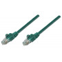 Intellinet Cat6 UTP patch kábel, 2 x RJ-45, zaliate, 5,0 m, zelený (343718)