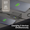 Cellularline Powerview IQ powerbanka 10000 mAh, 45 W, USB-C / USB-A, IQ displej 61435