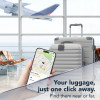 Cellularline TRACY LOCK smart visiaci zámok s Bluetooth trackerom cez Apple Find My, čierny 61302