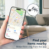Cellularline TRACY TAG Bluetooth tracker pre Apple Find My, čierny 60994