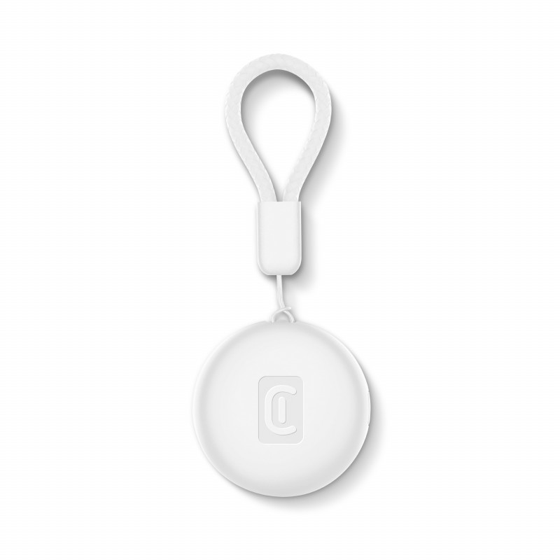 Cellularline TRACY TAG Bluetooth tracker pre Apple Find My, biely 60997