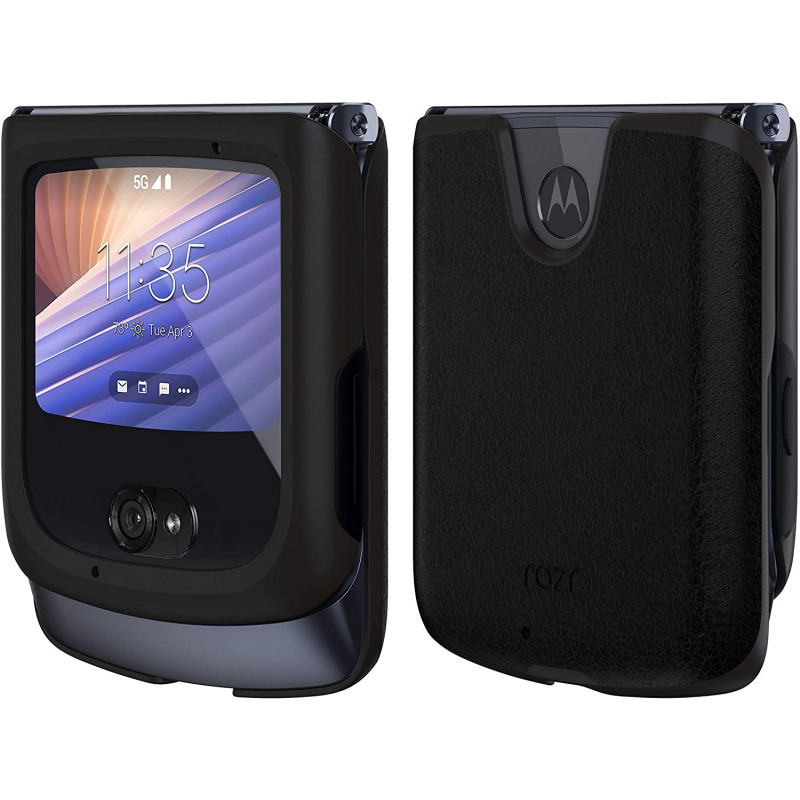 Motorola kožené puzdro čierne pre Motorola RAZR - PG38C03190
