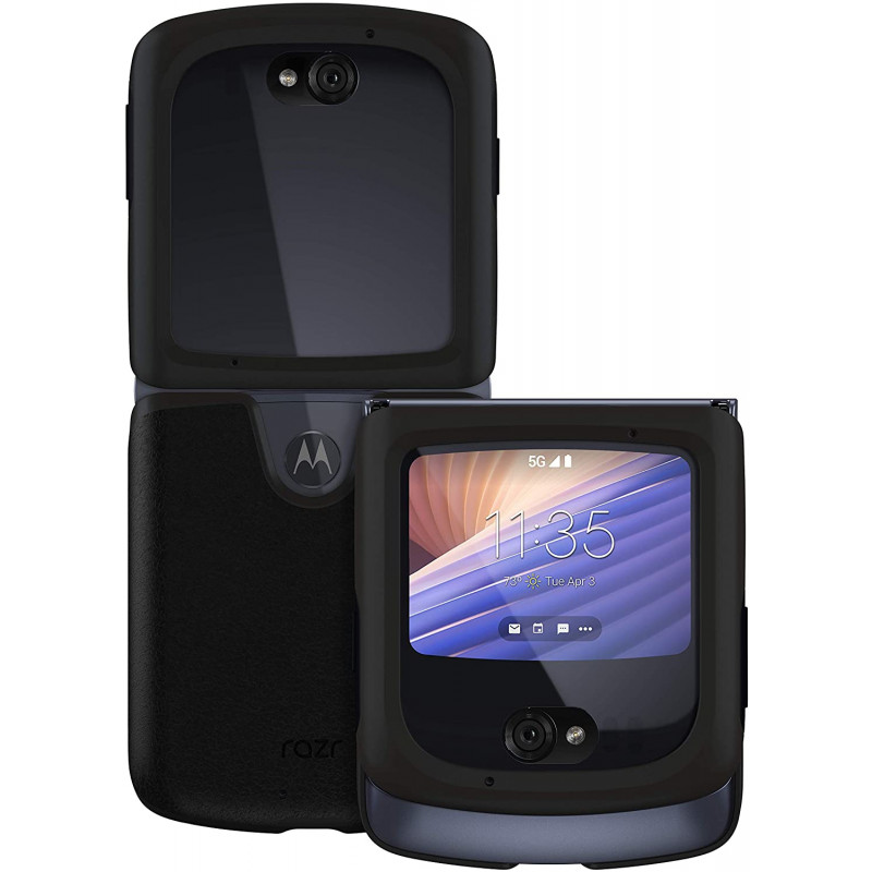 Motorola kožené puzdro čierne pre Motorola RAZR - PG38C03190