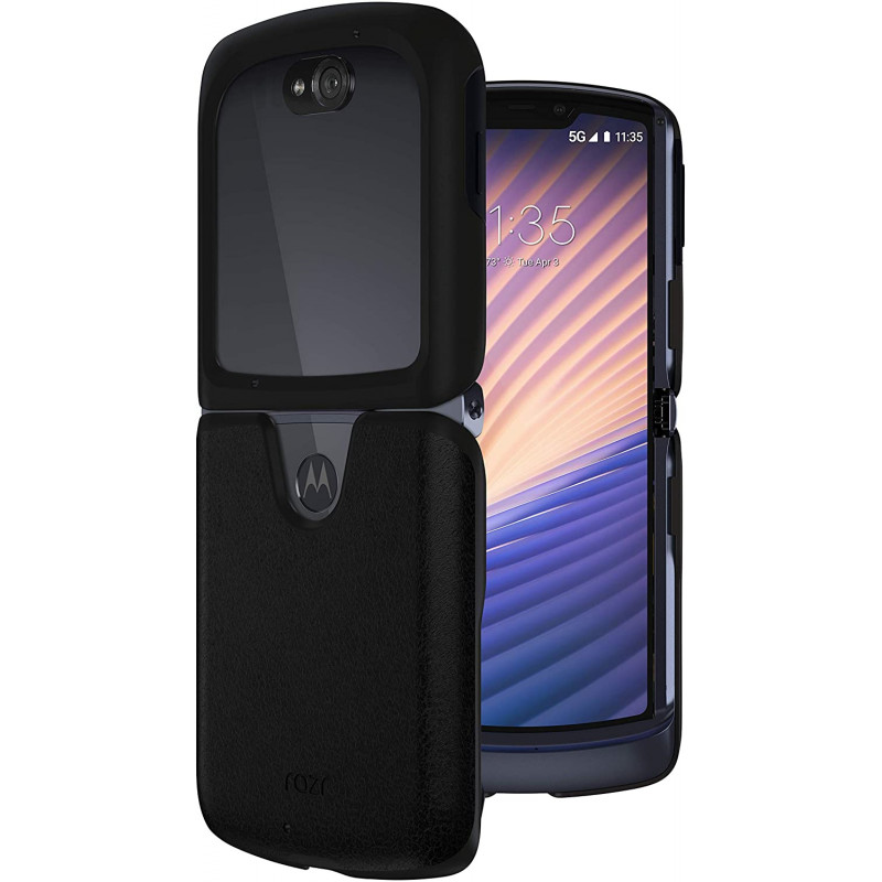 Motorola kožené puzdro čierne pre Motorola RAZR - PG38C03190