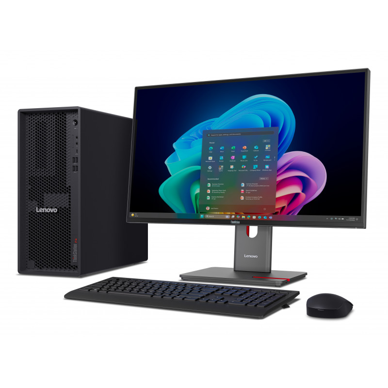 Lenovo ThinkStation P4 30KN0040GE stolový PC, AMD Ryzen 5 PRO 9655, 32GB DDR5, 512GB SSD, Windows 11 Pro